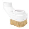 75mm Spindle Dust Shoe CNC Dust Cover and Brushes for Router Engraving Machine White