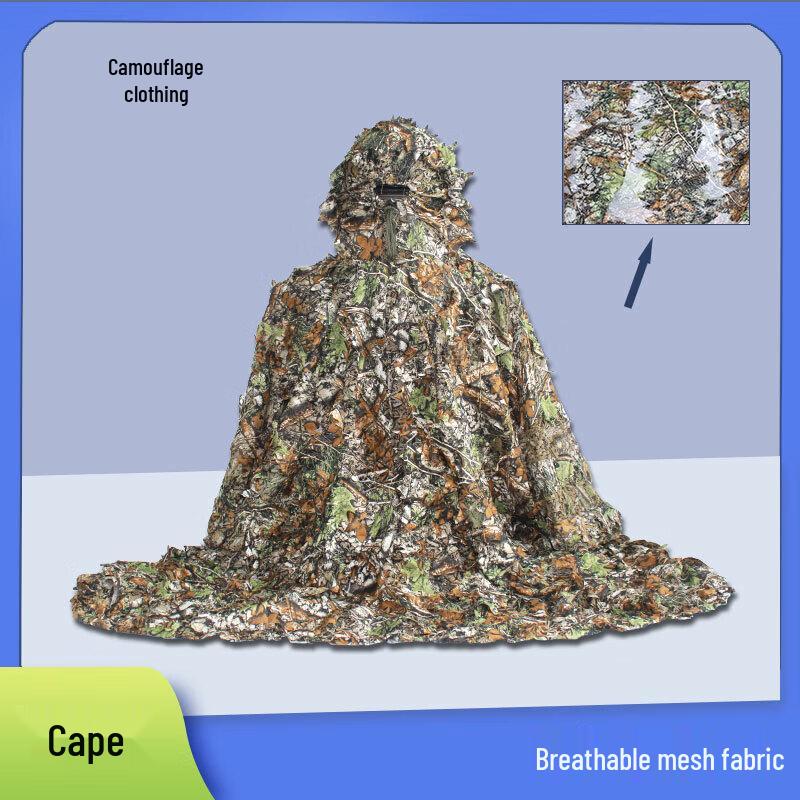 3D Maple Leaf Ghillie Suit