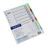 2x A 4 File Dividers Multifunctional Index Dividers Folder Dividers for Students