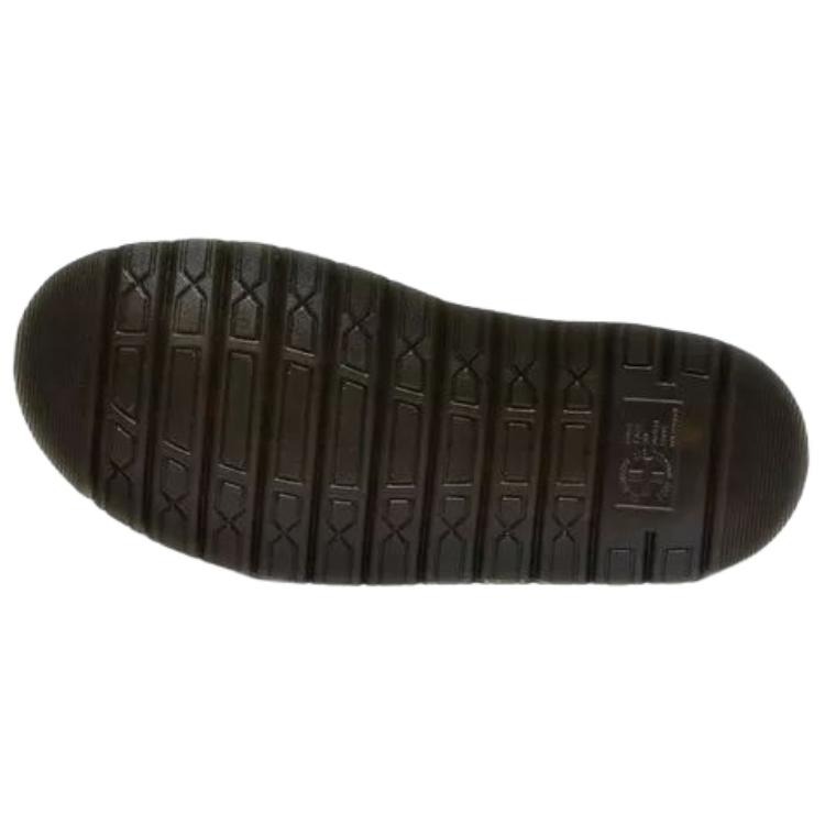 Dr. Martens San Archive Fisherman Leather Fashion Comfortable Minimalist Commuting Outdoor Casual Roman Sandals Unisex Sandals Black 41618001
