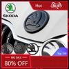 Car Sticker 2025 New Hood Emblem Car Front Bonnet Logo Rear Trunk Badge Cover For Skoda Enyaq A7 Octavia Kodiaq Fabia Superb Rap