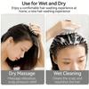 Shampoo Head Scalp Massage Brush Silicone Soft Skin Friendly Hair Washing Massager Comb SPA Massage Brush Beauty Hair Tool