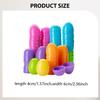 100Pcs Fillable Easter Eggs Basket Stuffers Colorful Practical Goodie Bag Fillers with Hinge