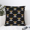 Luffy Anime Square Pillowcases Polyester Sofa Cushion Cover Creative Home Decoration Pillow Cover 40*40