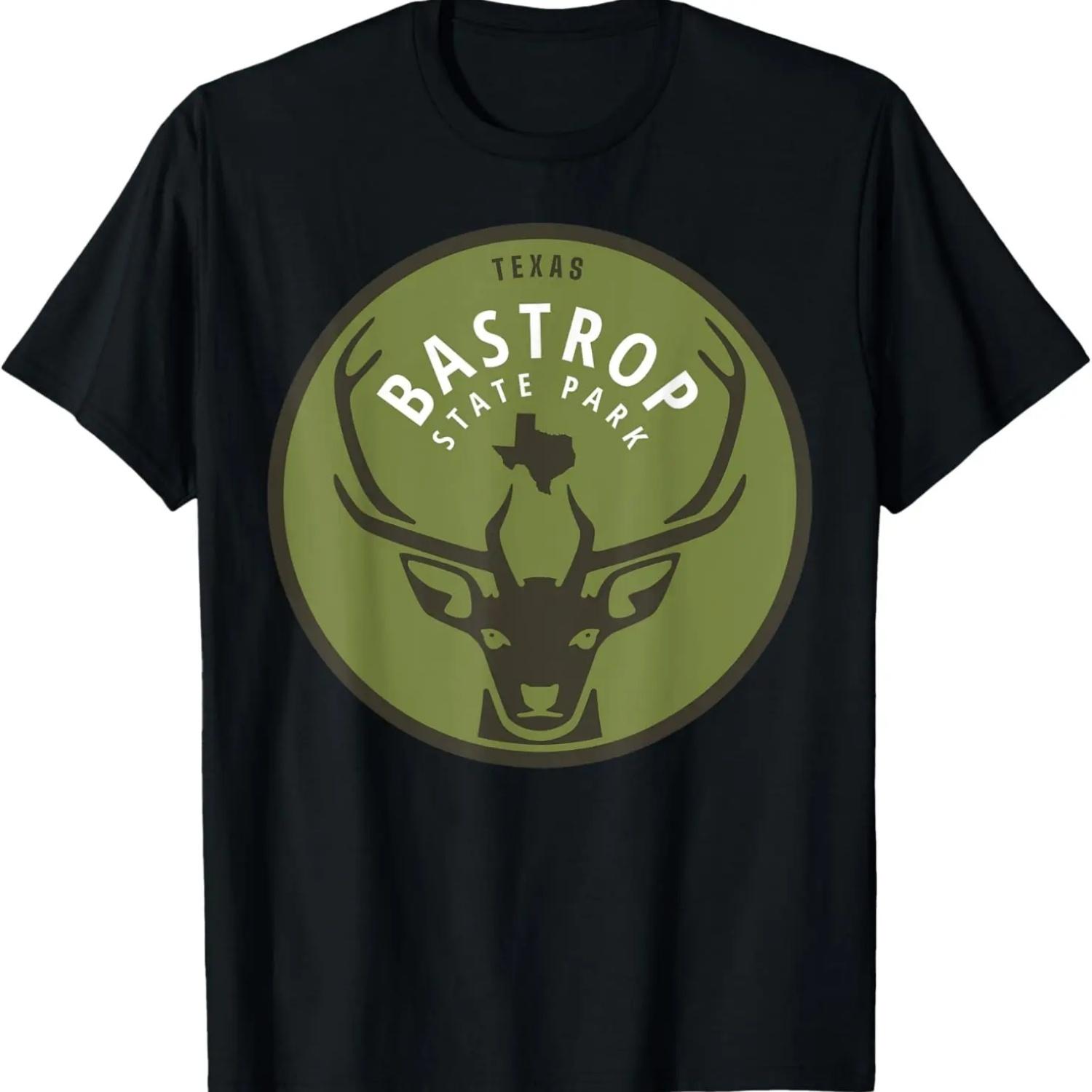 Bastrop State Park Texas TX Outdoors Deer T-Shirt S
