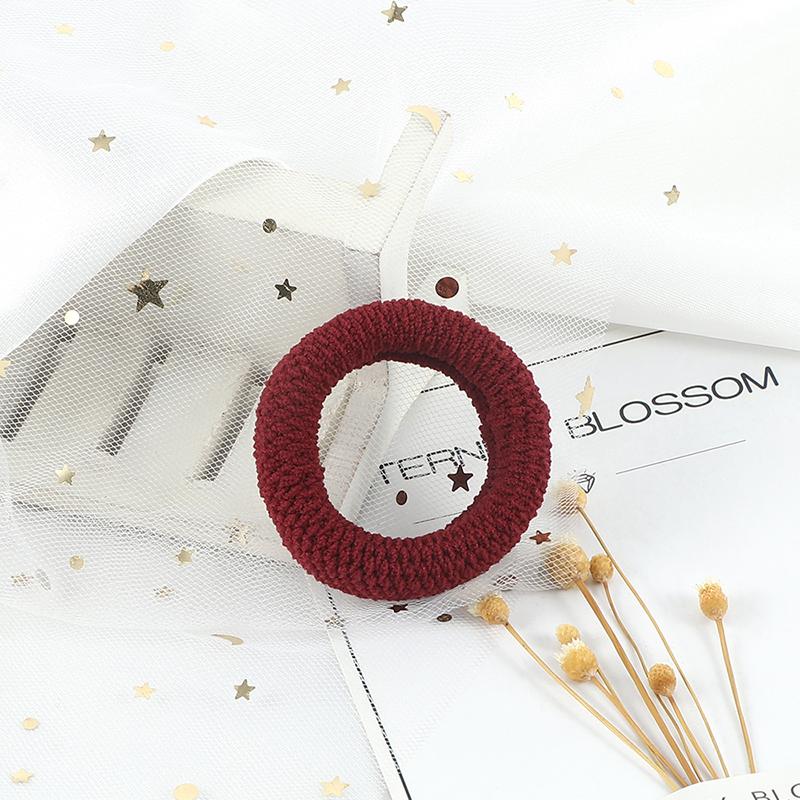 6PCS/Set Solid Color Basic Hair Bands Simple Wide Headband for Thick Hair Women Girls Fashion Hair Accessories Holder Scrunchies