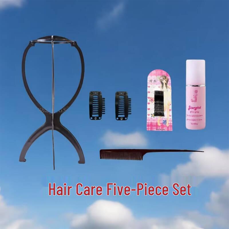 Jun Mu Wig Care Set: Anti-Frizz & Static Protection for Wigs