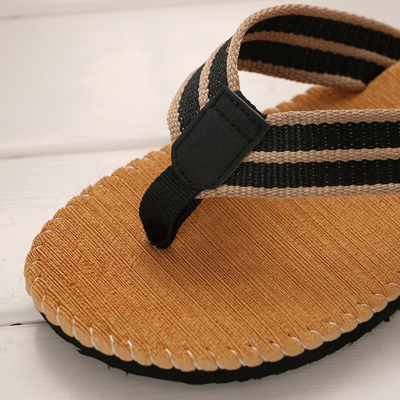 Erkekler Yaz Flip Flop plaj sandaletleri Kaymaz Kapalı Açık Rahat Düz Ayakkabı Erkekler Için Yüksek Kaliteli Ev Terlik