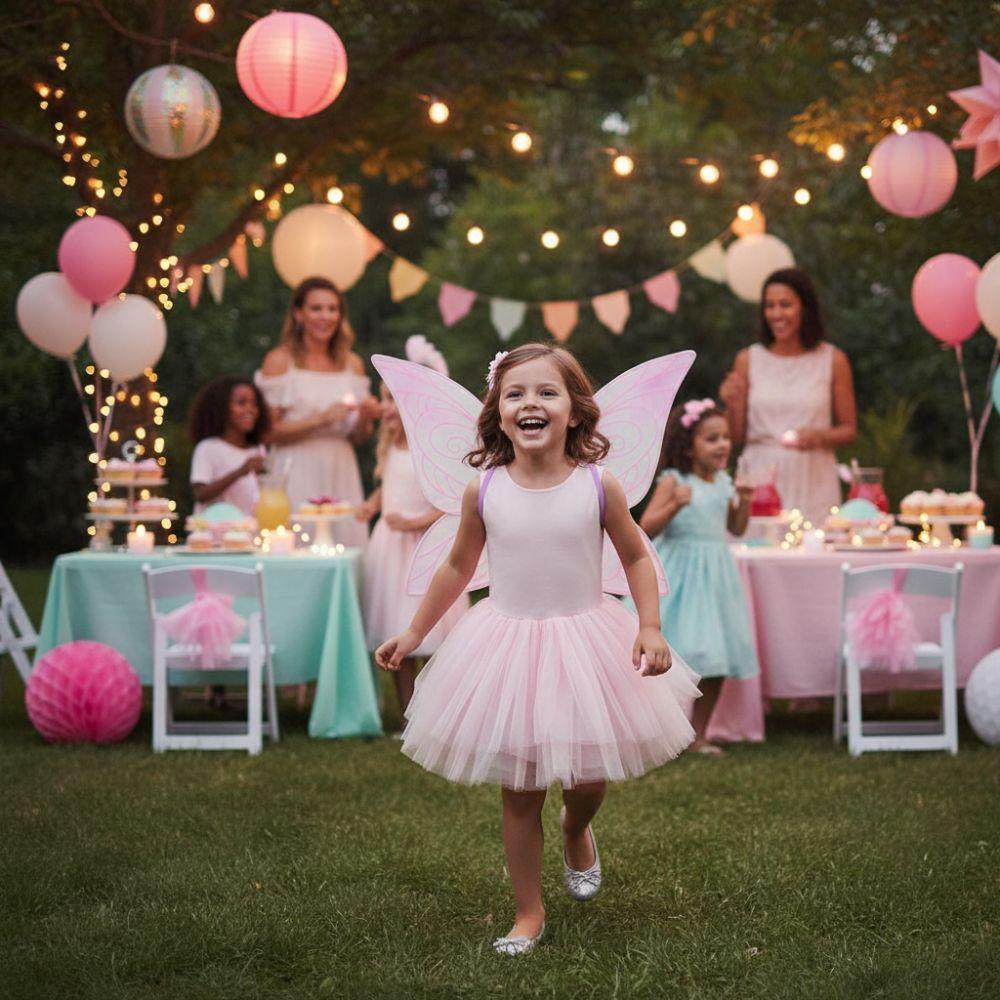 Sparkly Gradient Fairy Butterfly Wings Organza Elf Wings Butterfly Princess Wings  Children's Day