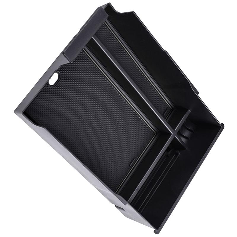 ABS Center Console Armrest Secondary Organizer For Hyundai Palisade + Ert Storage Box Glove Organizer Tray with Mat