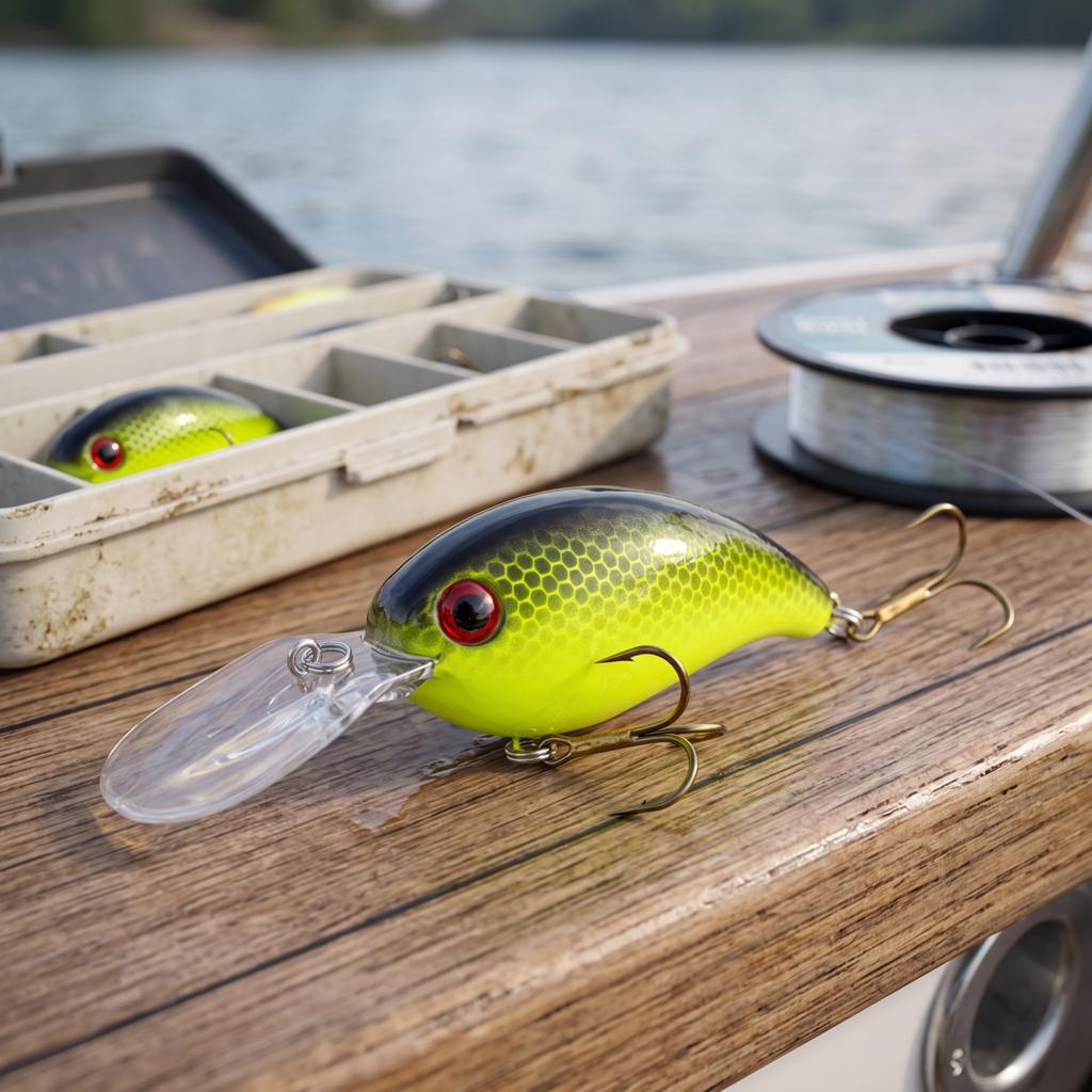 Gold Foil Crankbait, Hard Fishing for, Lifelike Artificial Fish