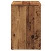 Shoe Bench with Rustic Wood Look 60 x 30 x 45 cm Engineered Wood