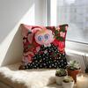Kima Artist Cushion Cover Cozy Velvet Throw PillowSoft Warm Cushion For Sofa  Bed