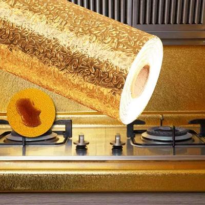 Fettdichte, selbstklebende Aufkleber aus Aluminiumfolie für die Küche