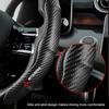 Car Steering Wheel Cover Carbon Fiber Sports Ultra-thin Non-slip Card Cover For Mitsubishi Lancer Ralliart 10 3 9 EX Outlander 3 ASX L200 Accessories