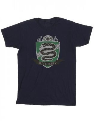 Girls Slytherin Chest Badge Cotton T-Shirt