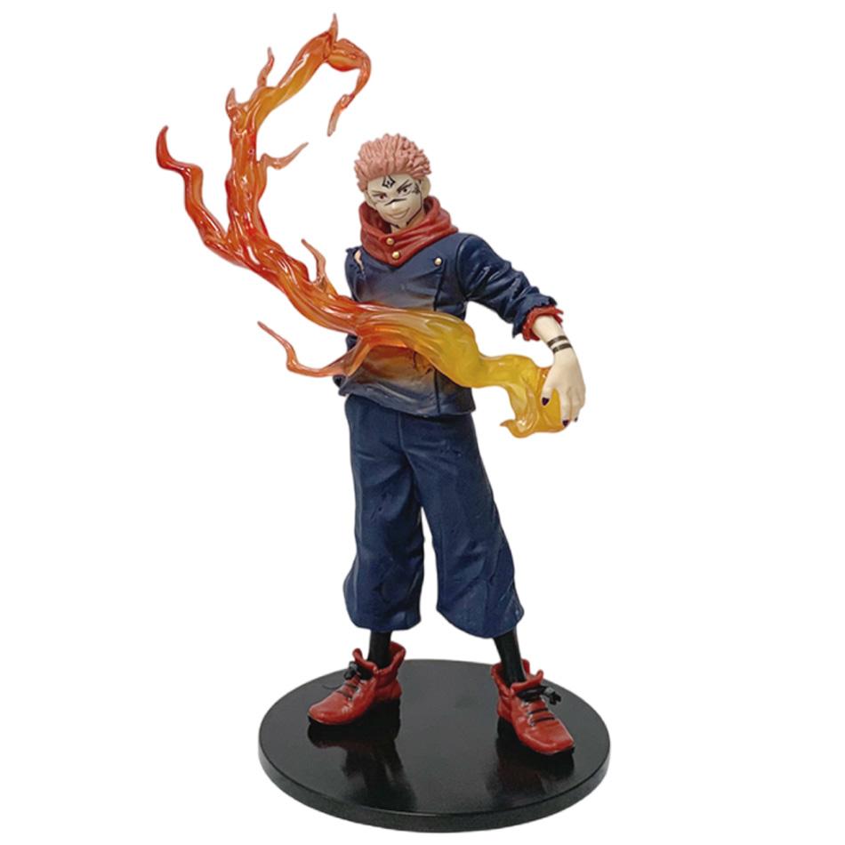 21Cm Anime Jujutsu Kaisen Figure Itadori Yuji Action Figure Model Pvc Doll Toy Surrounding Collection Desktop Accessories Gift