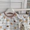 Kinoakiu Kinder Pyjama-Set im koreanischen Stil - Warm, Niedlich, Unisex Schlafbekleidungs-Accessoires