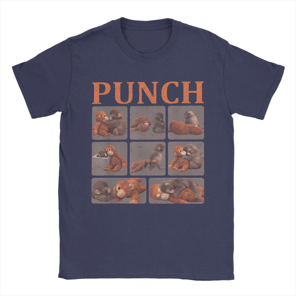 Casual T Shirt Beach Punch Monkey Hip Hop Tshirts Cotton Tee Shirt For Unisex Y2k Retro Printed Short Sleeve Tees