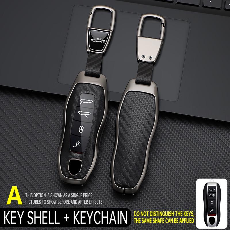 Key Case Shell Buckle for Older Porsche Cayenne, Macan, Panamera, and 718 Models