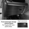Voor Toyota GR Yaris 2024-2026 Opbergvak passagierszijde Anti-schopmat Krasbestendige Interieur Beschermende Decoratie Mod Auto Accessoires