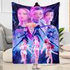 Galactic Fashion Runway Blanket Warmthful Decor Great for Chair Bed Picnics Four Seasons Multipurpose Modern Gifts For Family Or Friends