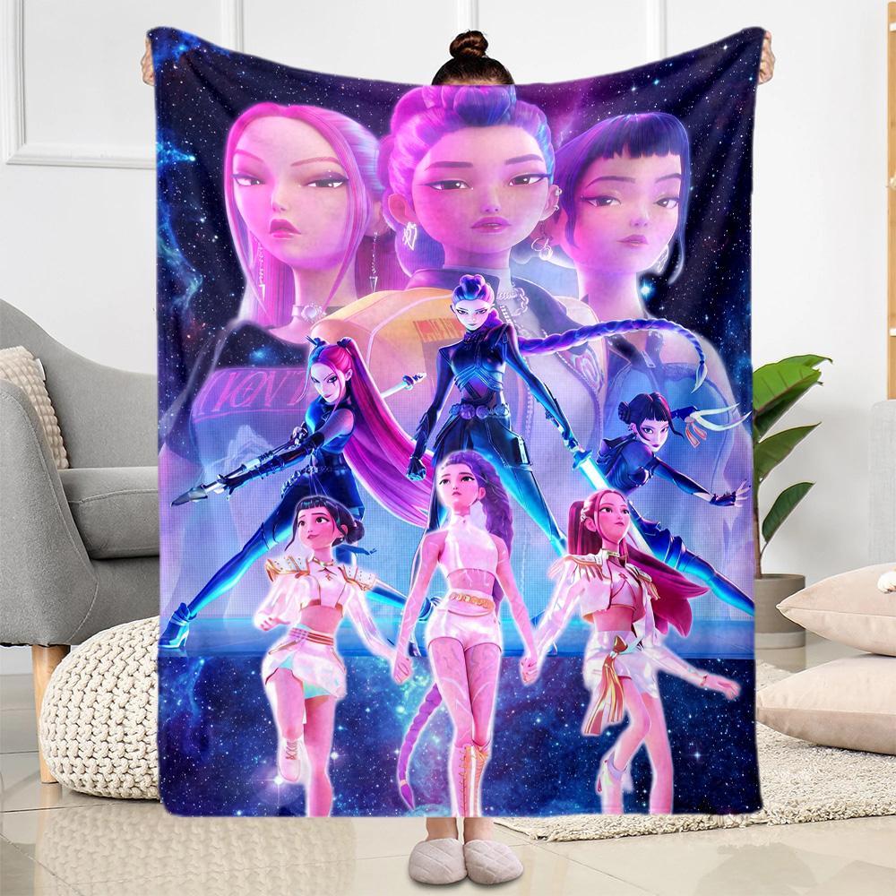 Galactic Fashion Runway Blanket Warmthful Decor Great for Chair Bed Picnics Four Seasons Multipurpose Modern Gifts For Family Or Friends