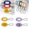 PU Baggage Label with Adjustable Elastic Cord Quickly Identify Your Baggage