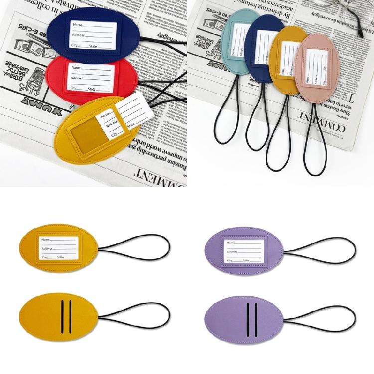 PU Baggage Label with Adjustable Elastic Cord Quickly Identify Your Baggage