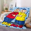 Customiz Name Personality Pat and Mat Blanket Soft &Warm Sofa Office Bed Travel Lunch Break Blanket, Gift Suitable All Seasons