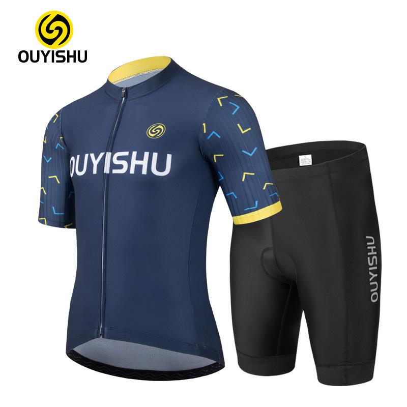 Cycling Clothes, Short-sleeved Suits, Men's Spring and Summer Road Cycling Clothes, Breathable and Sweaty