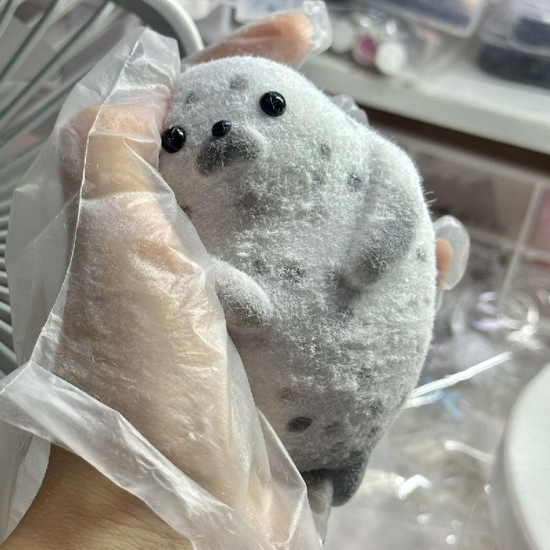 Mew Taba Squishy Kawaii Large Seal Sea Lion Fidgeting Plaything Cute Animation Gentle Recovery Capybara Stuffed Chick Birthday Gift Kids