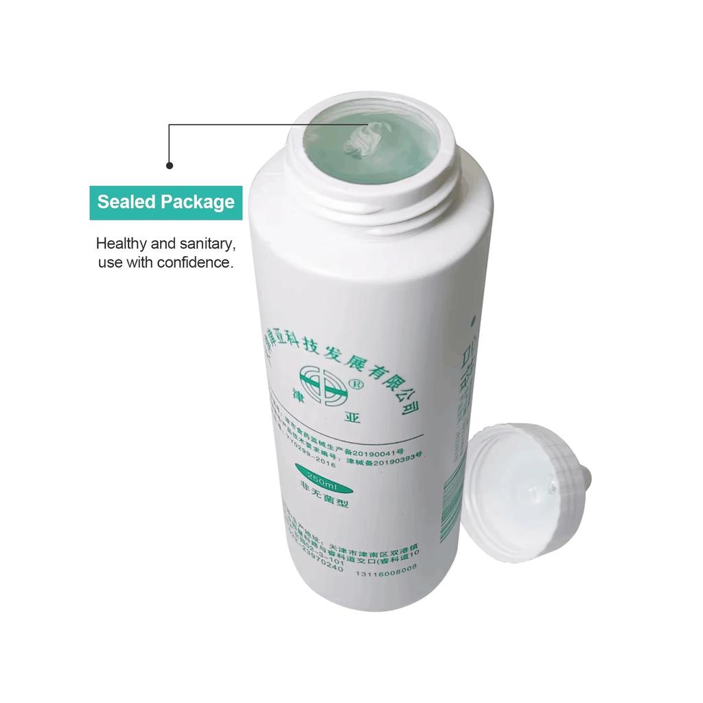 2PCS Ultrasonic Transmission Gel Coupling Conductive Jelly Couplant Ultrasound Cold Gel For Laser Hair Removal Beauty Machine
