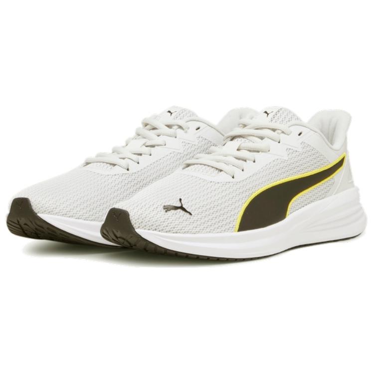 Puma Transport Modern Comfortable Versatile Shock Absorbing Durable Low Top Casual Running Shoes Unisex sneaker Black White 377030-11