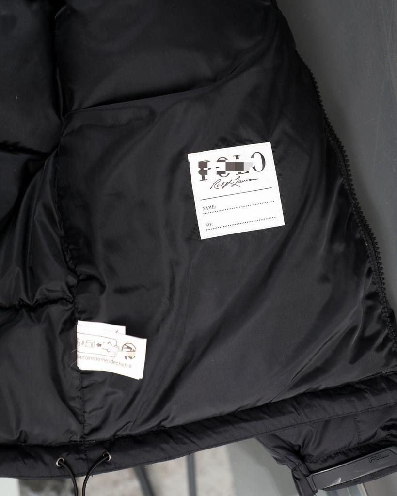 Advanced RL Down Jacket with Little Horse Logo - Thick & Warm