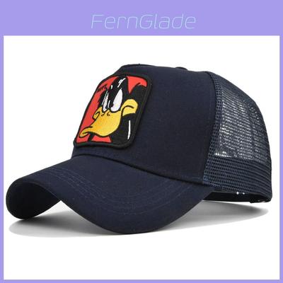 Daffy Embroidered Baseball Cap Vintage Duck Tongue Sun Hat Wholesale