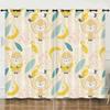 Curtain Cartoon Animal Bear Deer Love Kitten Digital Printing Blackout Curtain Punching