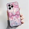 Printed Phone Case For DooGee N55/N55 Plus/N55 Pro Funda Capa Soft Silicone Black Shell Cover Cute Flower Cartoon Casing Coque
