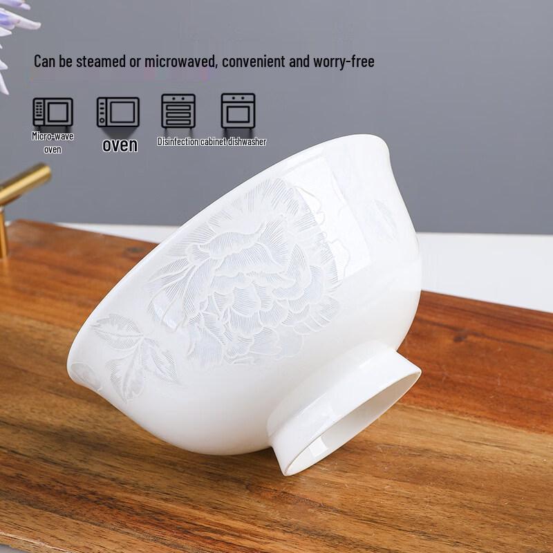 Chuyi Ba Jingdezhen Bone China Rice Bowls