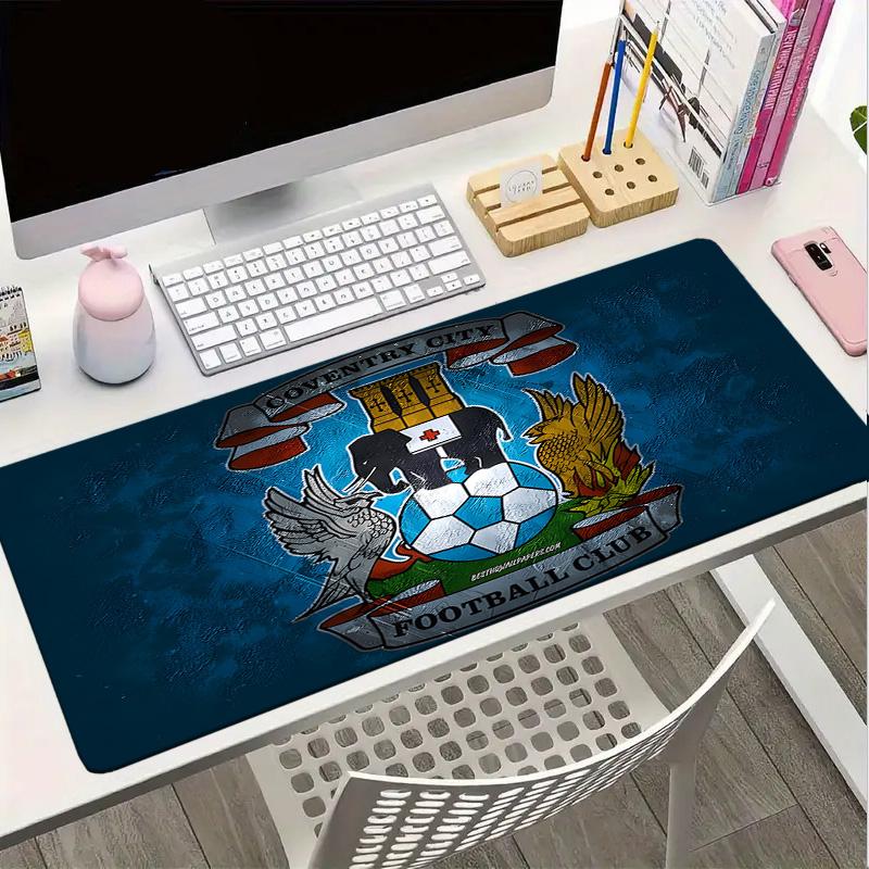 Coventry City Crest Design Mouse pad Mouse pad, Gaming Mouse Pad, keyboard pad, Desk Decor for computer notebook Fan Gift Birthday Gift