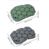 Portable Inflatable Seat Cushion Foldable 3D Air Seat Cushion Waterproof Comfortable Camping Chair Pad for Outdoor Travel