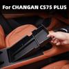 Armrest Storage Organizer For CHANGAN CS75 PLUS 2025 Accessories Eco-Plastic Partitioned Design Silicone Pad Shock Absorption