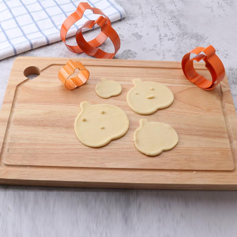 3d Halloween Diy Forma do Pieczenia Ciasteczek Wykrawacz do Ciasteczek Stal Nierdzewna Narzędzia do Dekoracji Tortów Kuchenne