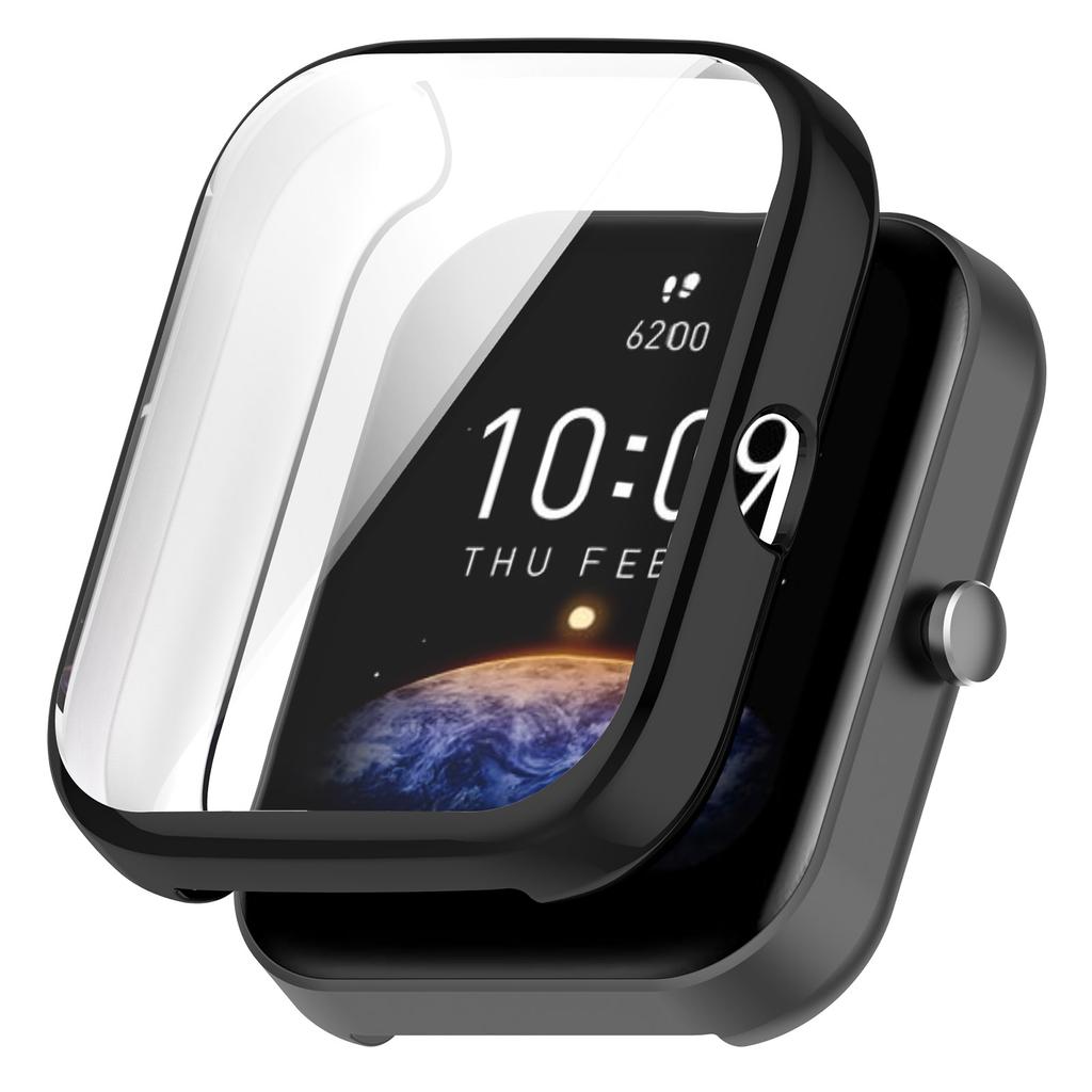 Full Protective Case Cover For Huami Amazfit Bip 3 Bip3 Pro SmartWatch Screen Protector Replacement Accessories Frame Case TPU