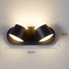 Lamp Modern Minimalist Farmhouse Wall Lantern Mount Sconce for Corridor Porch Stairs Hotel Home