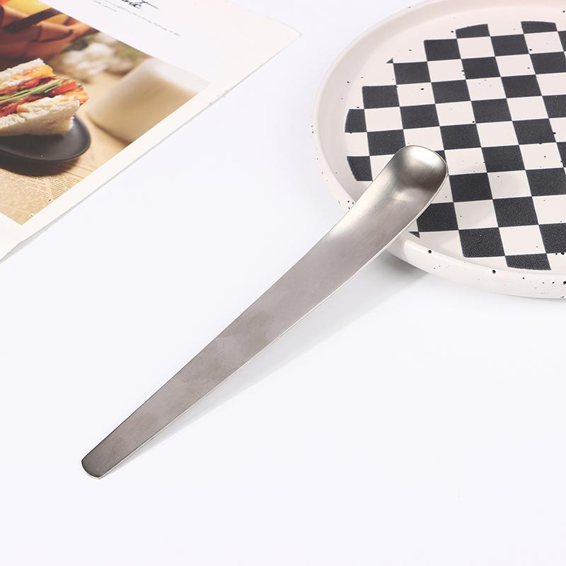 

Кофейная ложка из нержавеющей стали плоская ложка для десерта маленькая кофейная ложка миксер для размешивания кухонная посуда ложка серебряный