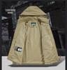 Men's Waterproof Windproof Hooded Jacket for Spring/Autumn - Style 8817