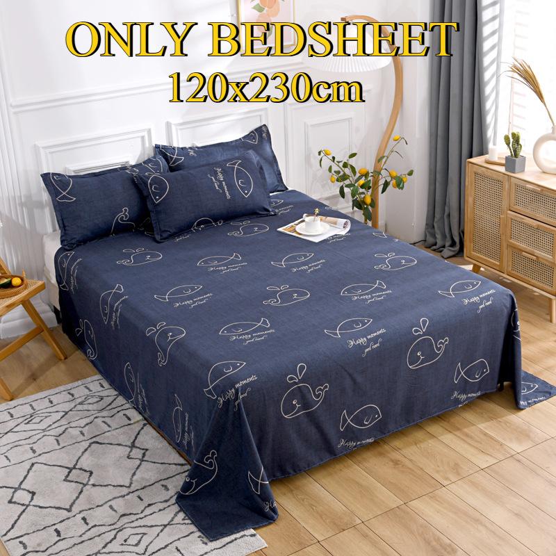 Bed Sheets Skin-friendly Brushed  Thickened Double Single Bed Multi-specification Sheets for All Seasons