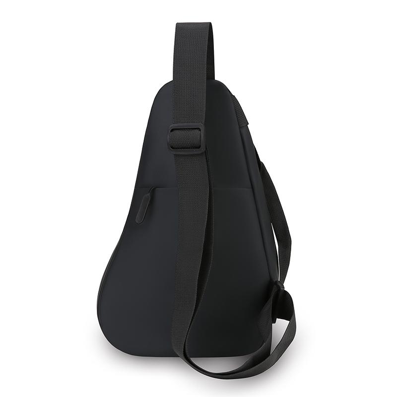 Unisex Crossbody Bag Adjustable Zip Casual Sling Shoulder Flap Bags Large Capacity Chest Bag Phone Bag