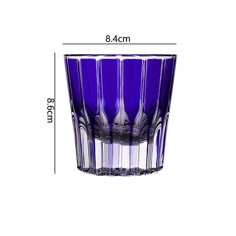 200ml Luxusní sklenice na víno Vícebarevné sklenice na whisky Špičková koktejlová sklenice Párty Vynikající sklenice na pití Kávové hrnky